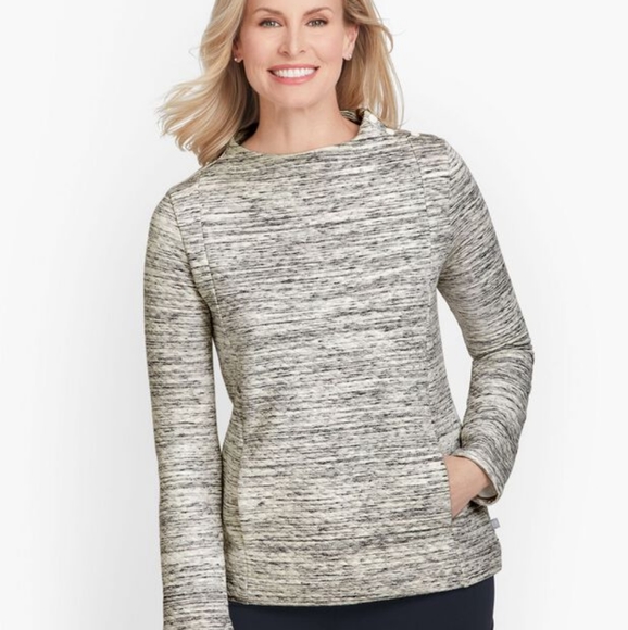 Talbots diamond quilted pullover, size XLP - Picture 2 of 5